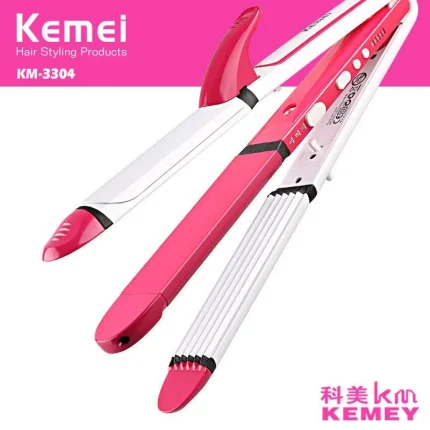 Kemei 3 in 1 Straightner