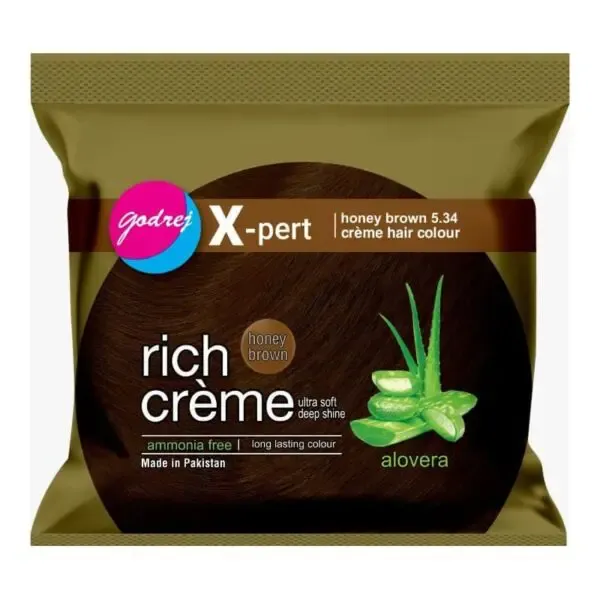 Godrej Honey Brown Creme Hair Color - Image 2