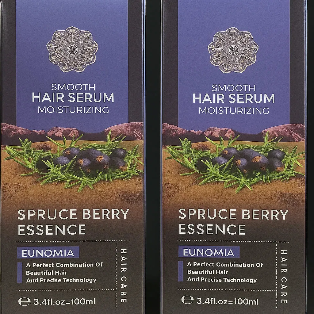 Eunomia Smooth Hair Serum Moisturizing Spruce Berry Essence - 100ml(Each) - Image 2