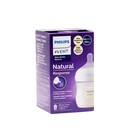 Philips Avent Natural Response Baby Bottle +0 month - 125 ml Philips Avent Natural Response Baby Bottle +0 month - 125 ml