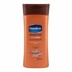 Vaseline Intensive Care Cocoa Glow Pure Cocoa Butter Lotion - 200ml (Imported) Vaseline Intensive Care Cocoa Glow Pure Cocoa Butter Lotion - 200ml (Imported)