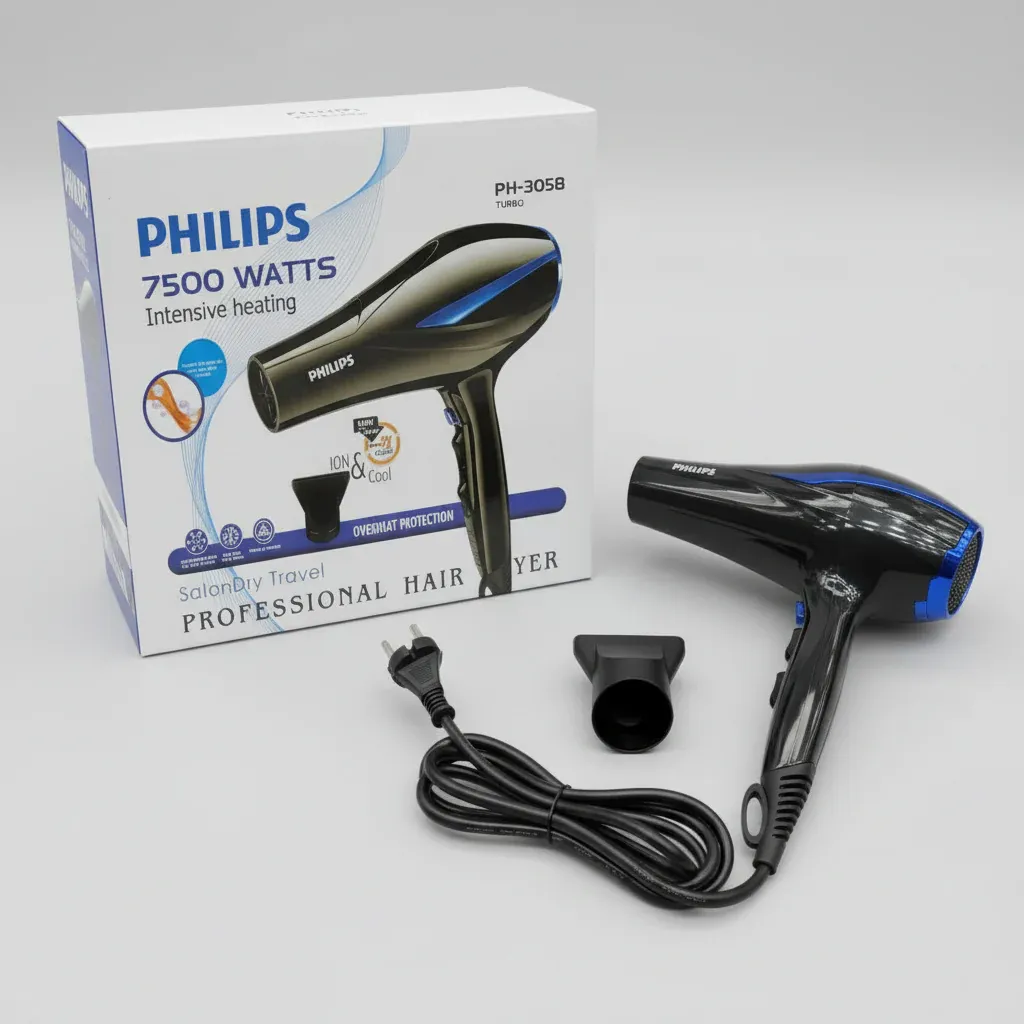 Philips 7500 WATT Hair Dryer PH - 3058 - Image 4