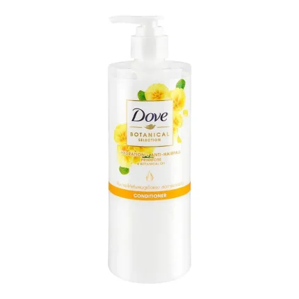 Dove Botanical Selection Hydration + Anti-Hair fall Conditioner, Paraben Free, For Brittle and Weak Hair - 450ml
