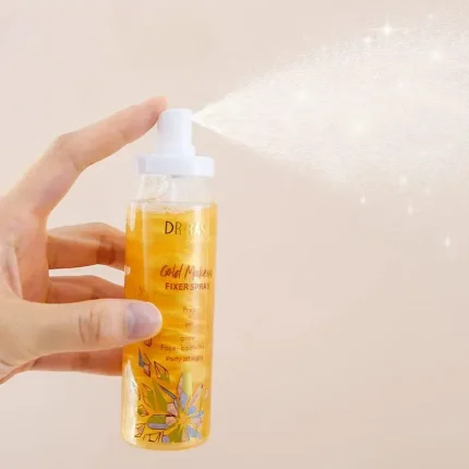 Dr.Rashel Lightweight & Moisturizing Gold Makeup Fixer Spray - 100ml