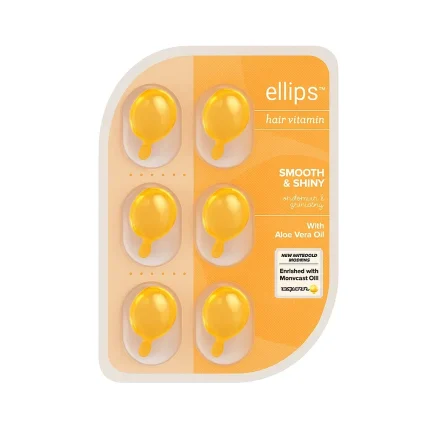 ELLIPS Hair Vitamin Treatment Serum For Smooth & Shiny Hairs - 6 Pcs