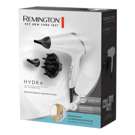Remington Hydraluxe Hair Dryer With Moisture AC8901