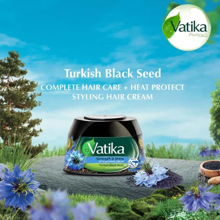 Sale Vatika Strength & Shine Styling Hair Cream - Turkish Black Seed
