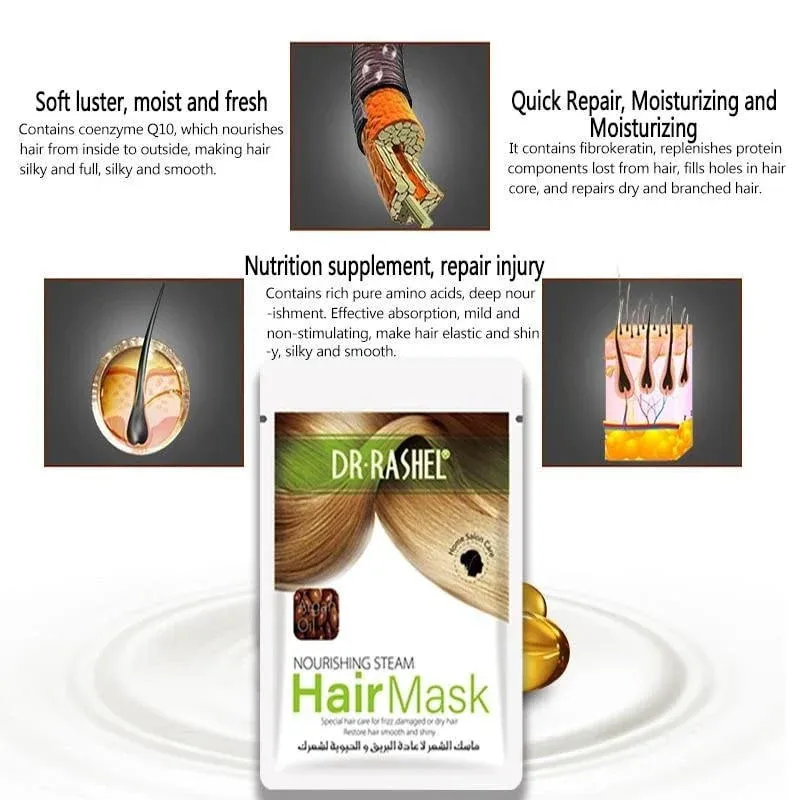 Dr Rashel Argan Oil Repairing Hair Mask, 40g - Image 3