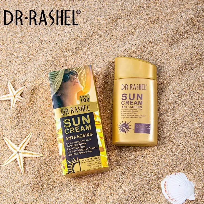 DR RASHEL Anti-Aging & Collagen Sun Cream, 80g - Image 2