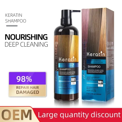 Keratin Moisturizing & Smooth Shampoo and Conditioner