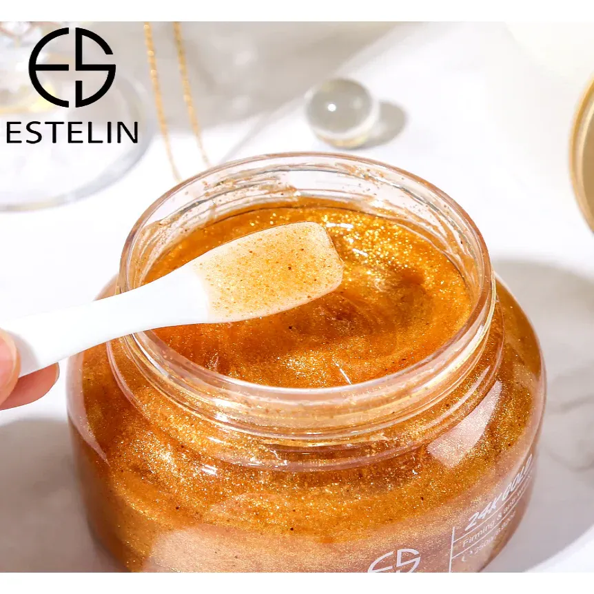 Estelin 24 k gold body and face scrub 250g - Image 2