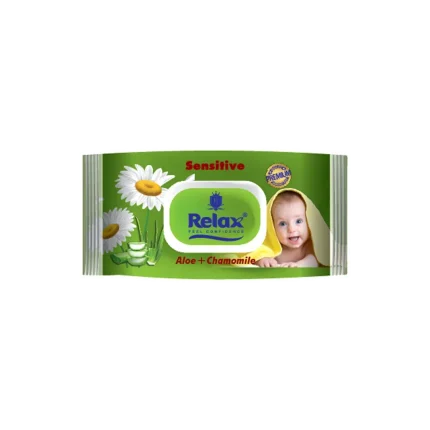 Relax Baby Sensitive Wipes 72s