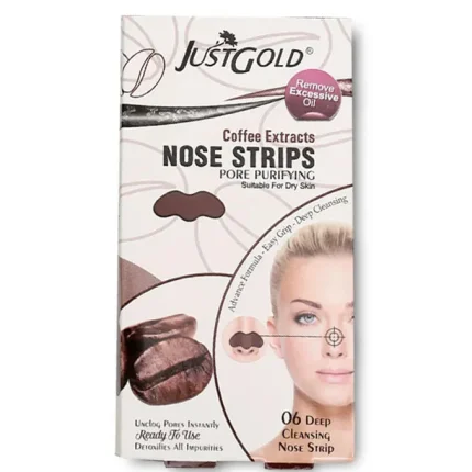 Just Gold Nose Wax Strips Coffee Extracts