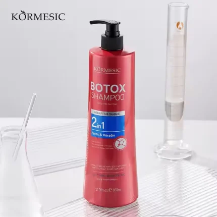 KORMESIC atural Botox Keratin Shampoo Enhance Hair Elasticity Hair Shampoo Keratin and Herbal Formula Shampoo Nourishing Moisturizing Shampoo KMC65421