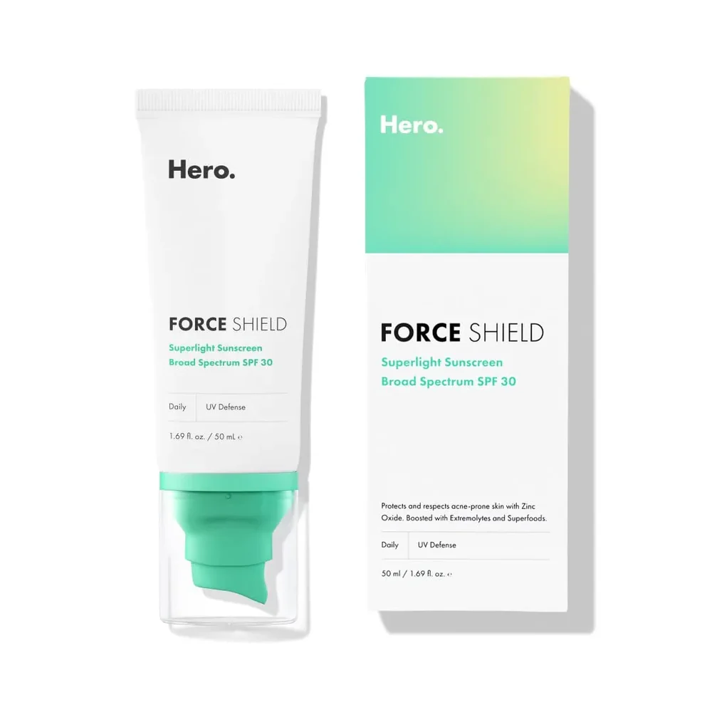 Hero Cosmetics Force Shield Superlight Sunscreen SPF 30 - 50ml