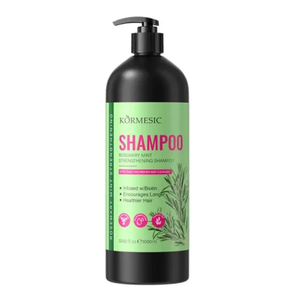 KORMESIC Rosemary Mint Strong Shampoo Natural Hair Loss Shampoo Hair Care Essence Smooth Soft Hair Softening Shampoo