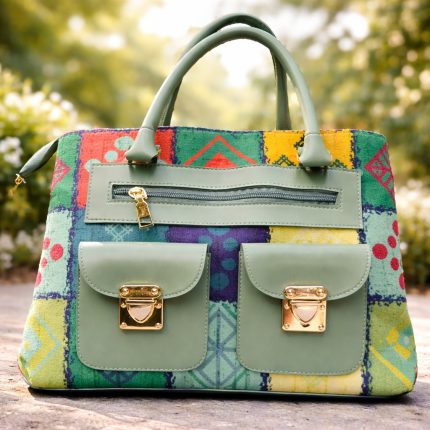 Stylish MultiβColour Handbag for Everyday & Casual Wear
