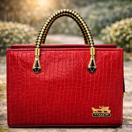 Elegant Red Maroon Tote Bag for Everyday & Formal Style