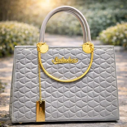 Natasha Petal Grace Handbag β Moonstone Bloom Edition